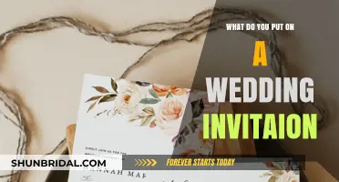 Essential Elements of a Wedding Invitation