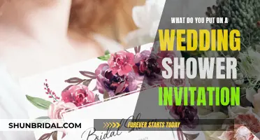 The Essentials of a Wedding Shower Invitation