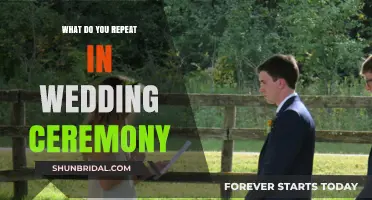 Essential Wedding Ceremony Repeats: Vows, Rings, and Traditions Explained