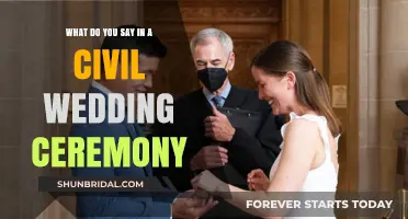 Simple Vows, Big Love: Crafting Your Civil Wedding Ceremony Script