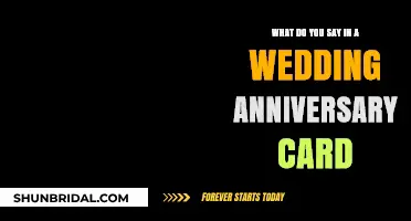 Heartfelt Words to Celebrate Your Wedding Anniversary: Card Message Ideas