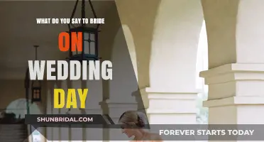 Heartfelt Words to Share with the Bride on Her Wedding Day