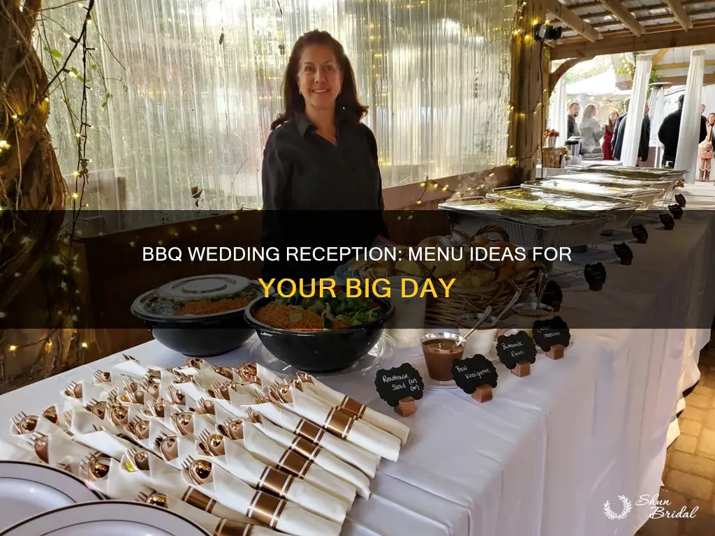 what do you serve at a bbq wedding reception