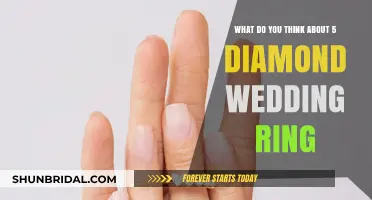 Diamond Rings: Five-Stone Wedding Bands for Your Special Day