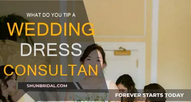 Gratitude for Wedding Dress Consultants: Tipping Etiquette