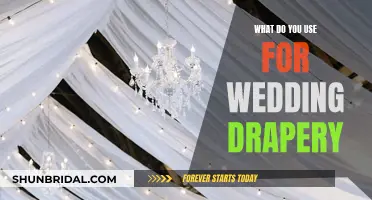 Fabrics for the Perfect Wedding Drapery