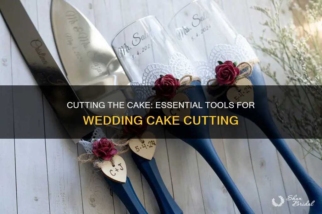 what do you use to cut a wedding cake