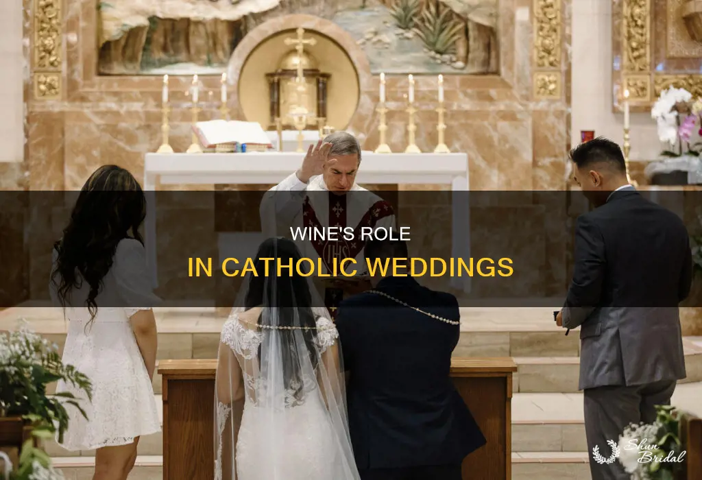 what do you use wine for in a catholic wedding