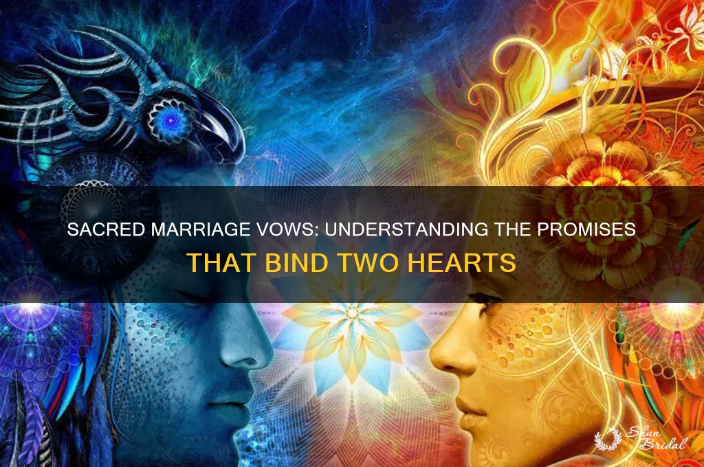 what do you vow in marriage
