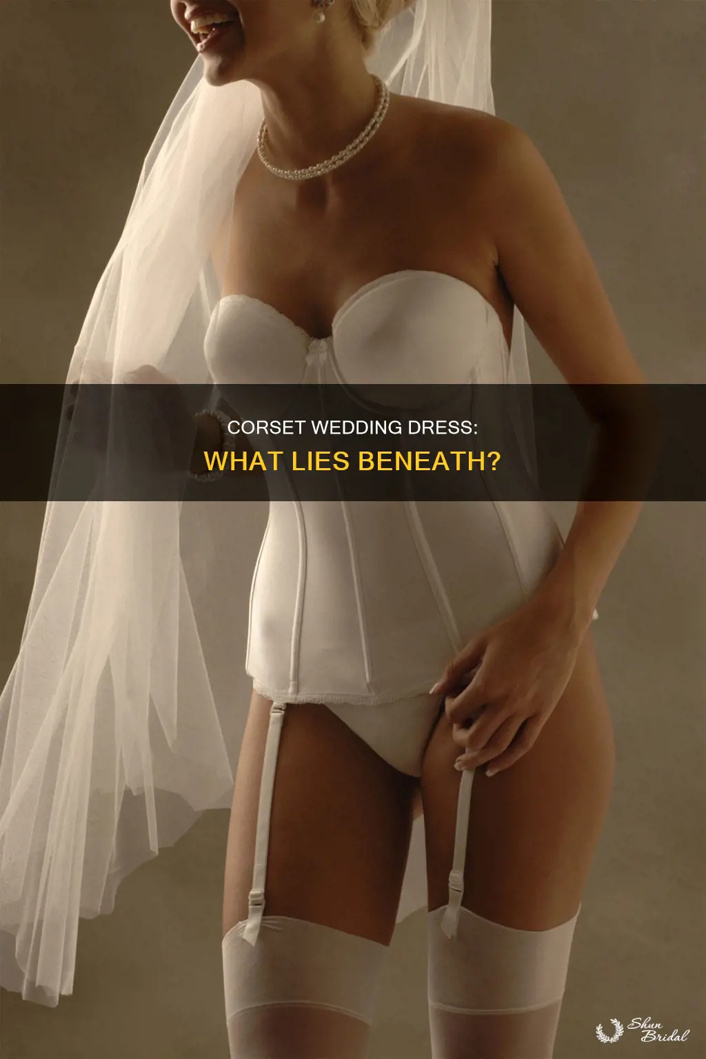 what do you wear under a corset wedding dress
