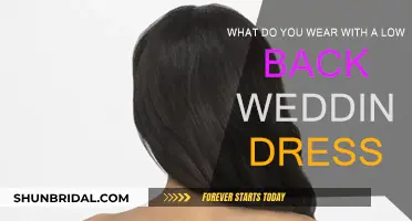 Style Guide: Low-Back Wedding Dresses and Accessories