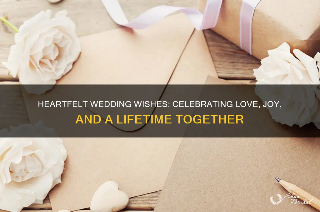 what do you wish someone on their wedding day
