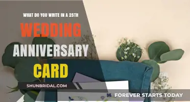 Celebrating 25 Years: Heartfelt Messages for Your Silver Wedding Anniversary Card