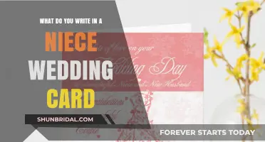Heartfelt Niece Wedding Card Messages: Crafting the Perfect Words for Her Big Day