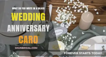 Celebrating 25 Years: Heartfelt Messages for a Silver Wedding Anniversary Card
