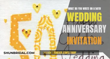 Golden Tips for Crafting 50th-Anniversary Invitation Messages