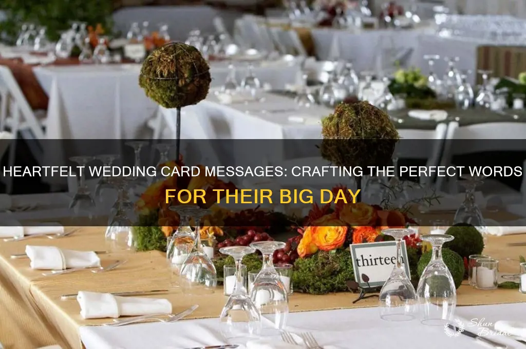what do you write on a wedding day card
