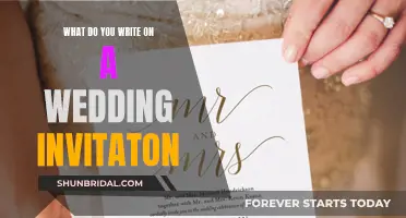 Crafting the Perfect Wedding Invitation: A Guide to Getting the Words Right