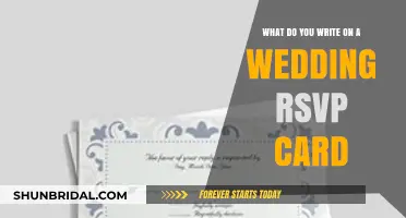 Crafting the Perfect Wedding RSVP Card: Essential Details to Include