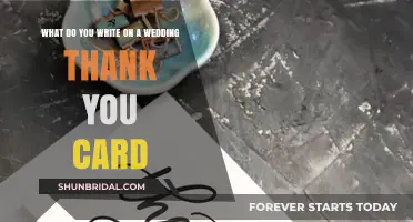 Thoughtful Wedding Thank You Card Messages: Expressing Gratitude with Elegance