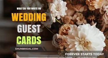 Heartfelt Messages: Crafting Perfect Wedding Guest Card Wishes