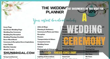 Essential Wedding Documents: Your Complete Checklist for a Seamless Ceremony