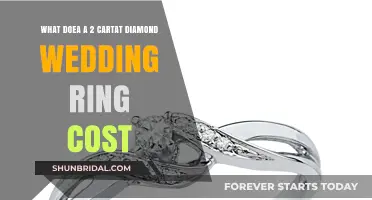 How Much Does a 2-Carat Diamond Wedding Ring Cost?