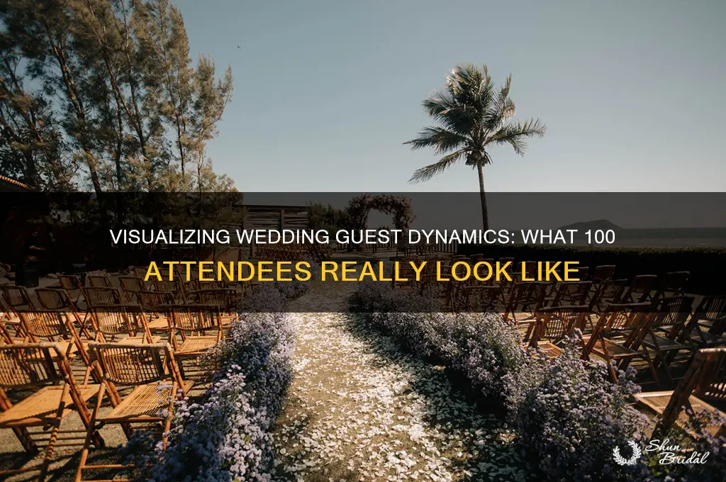 what does 100 people look like at a wedding