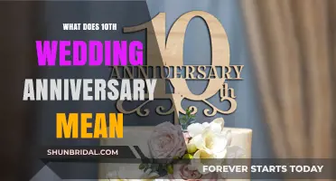 Celebrating a Decade of Love: The 10th Wedding Anniversary Meaning