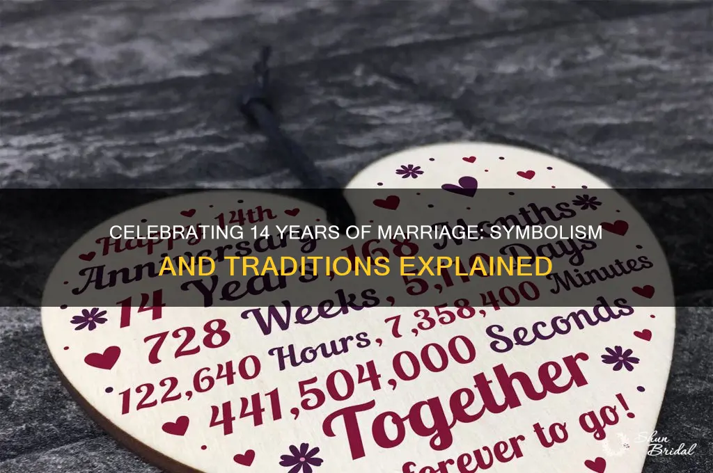 what does 14 year wedding anniversary mean