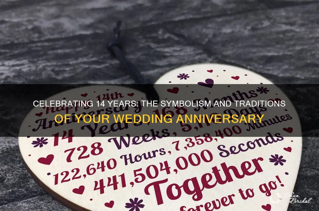 what does 14th wedding anniversary mean
