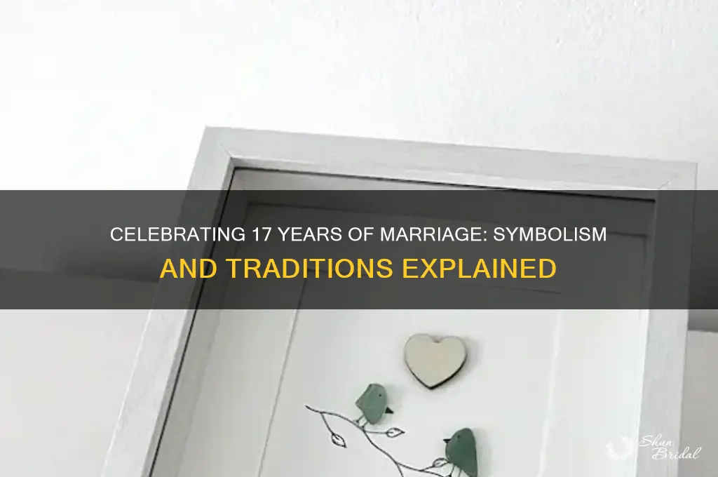 what does 17th wedding anniversary mean