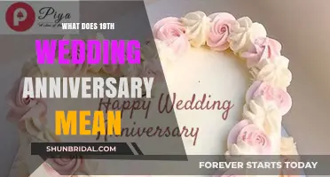 Celebrating 19 Years of Love: The Meaning Behind Your Wedding Anniversary