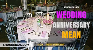 Celebrating Two Decades of Love: The Meaning of Your 20th Wedding Anniversary