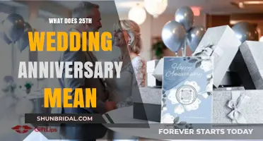 Celebrating Silver Love: The Meaning of 25th Wedding Anniversaries