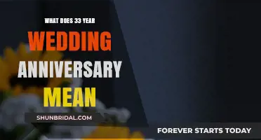 Celebrating 33 Years of Love: The Meaning Behind the Wedding Anniversary