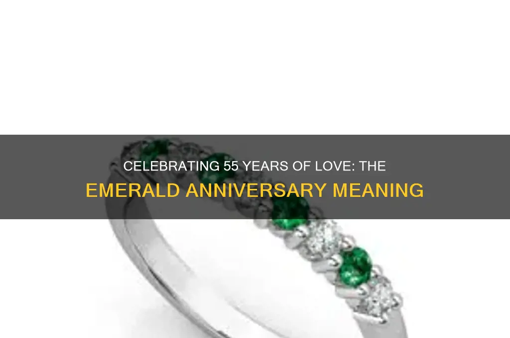 what does 55th wedding anniversary mean