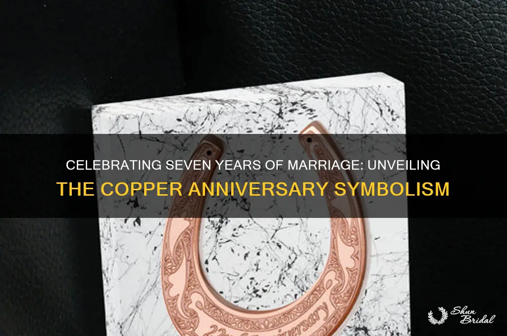 what does 7 year wedding anniversary mean