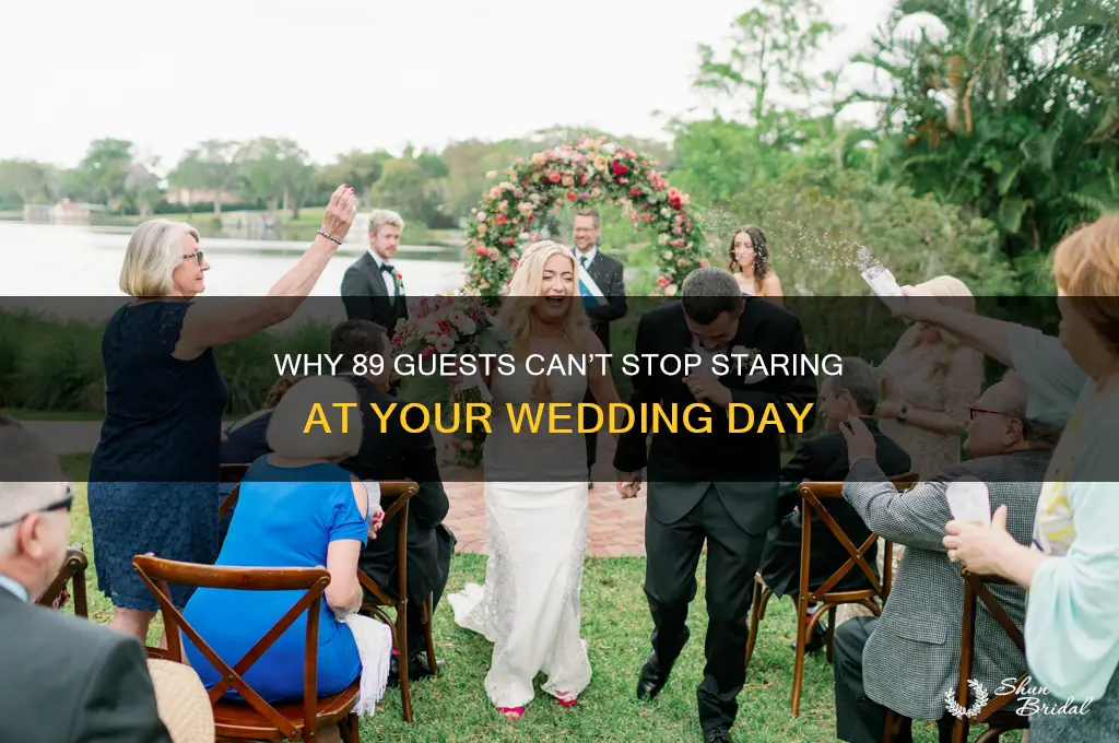 what does 89 people look at a wedding