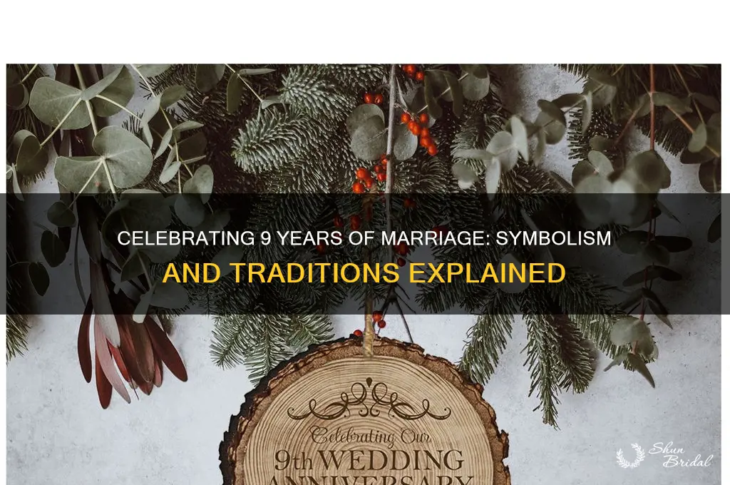 what does 9 year wedding anniversary mean