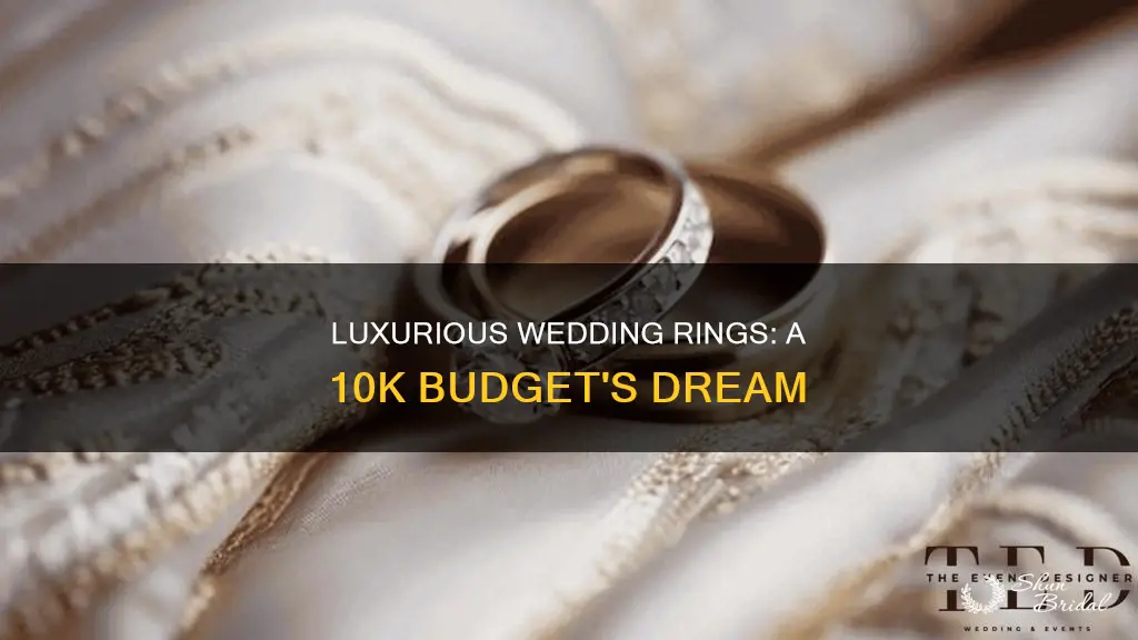 what does a 10 000 wedding ring look like