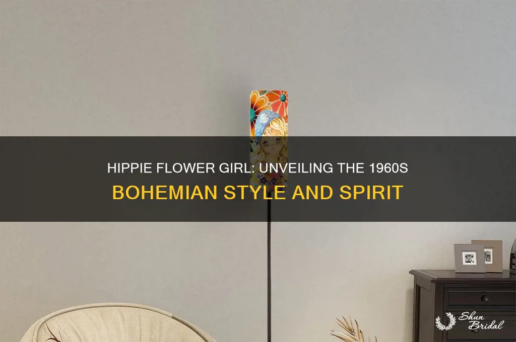 what does a 1960 hippie flower girl