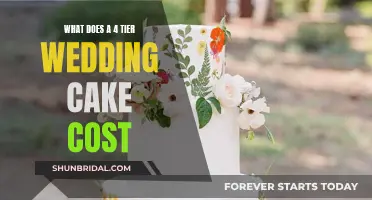 Factors Affecting the Cost of a 4-Tier Wedding Cake