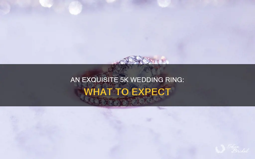 what does a 5 000 wedding ring look like