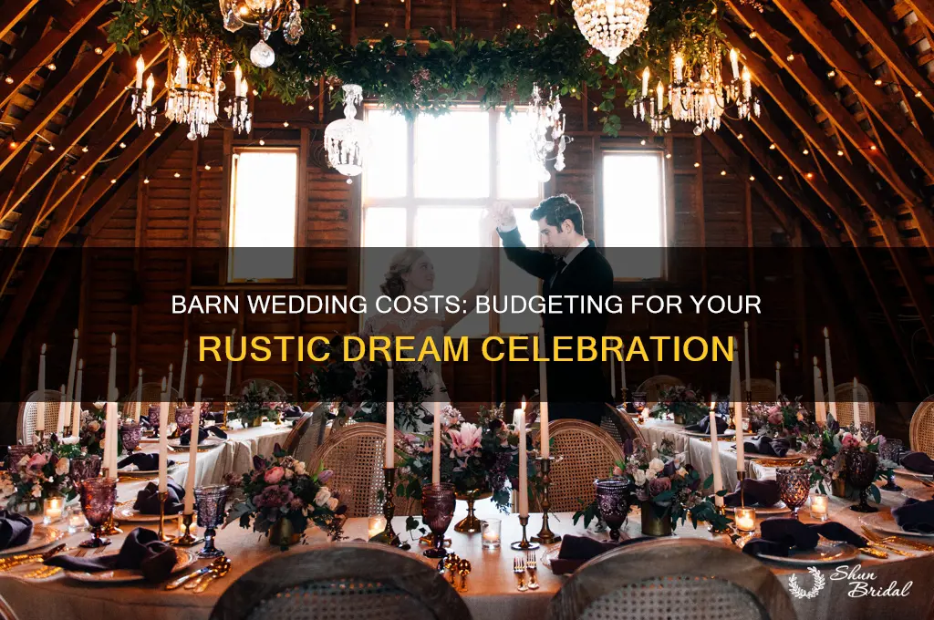 what does a barn wedding cost