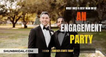 Best Man's Role: Engagement Party Edition