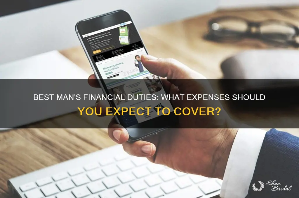 what does a best man pay for