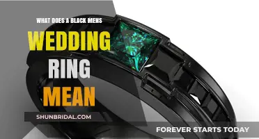 Black Wedding Rings: A Symbol of Everlasting Love and Commitment