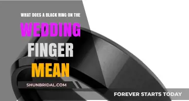 Black Rings: What's the Meaning Behind This Wedding Trend?