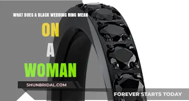 Black Wedding Rings: What's the Meaning for Women?